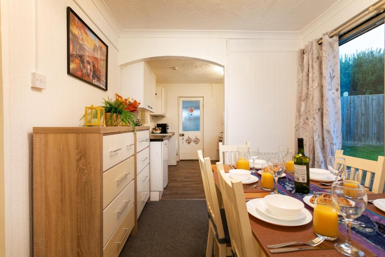 Cozyhome-3Br-5Guest#Netflix#Parking#Garden Nottingham Eksteriør billede